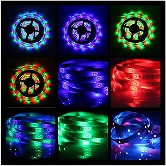 LED Strip Light RGB Multicolor 3 Mtr. 8M Zone