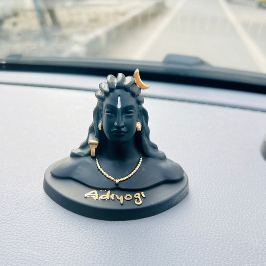 Adiyogi Shiva Statue for Car Dash Board