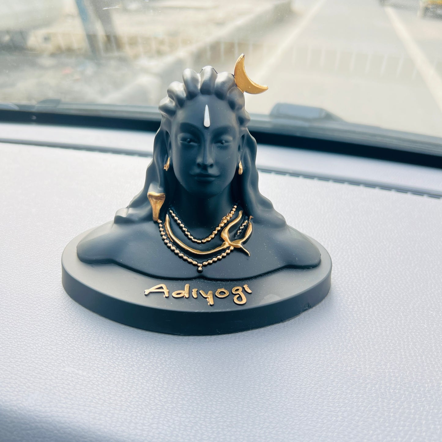 Adiyogi Shiva Statue for Car Dash Board