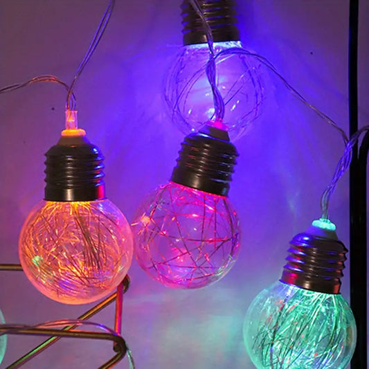 Led Ball String Lights Multicolour