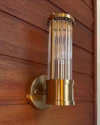 Brass Crystal Tube Galas Wall Lamp LZ 3292-1