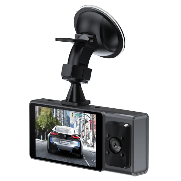 DashCam4 Dash Cam 3.0 inch IPS Screen with 3 channel Front,Interior,Rear Car Camera