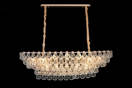 Series 55190 Chandelier 1200x420mm 9Bulbs