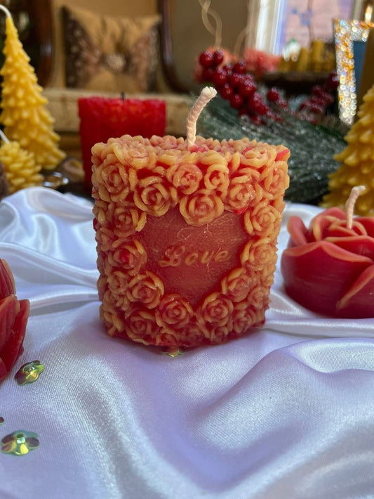 Scented Love Rose Candle (CC009)