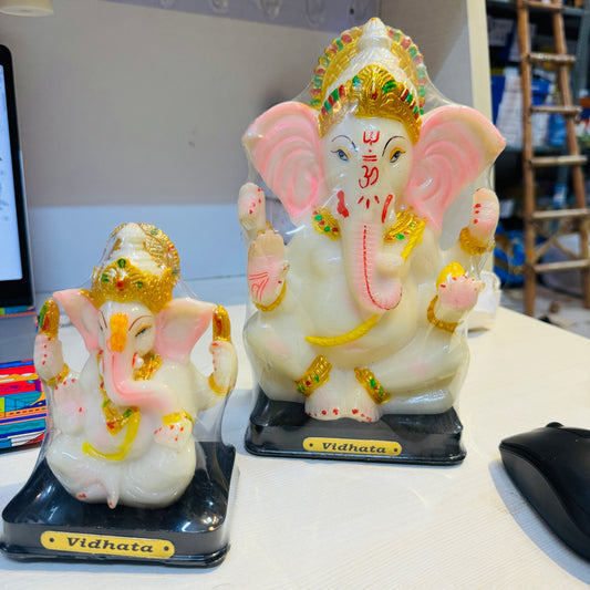 Radium Idol Of Ganesh Ji Murti Ganpati ji Glow in the Dark