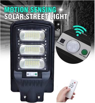 Solar All in ONE Street Light with Remote, Induction - Motion Sensor Inbuilt