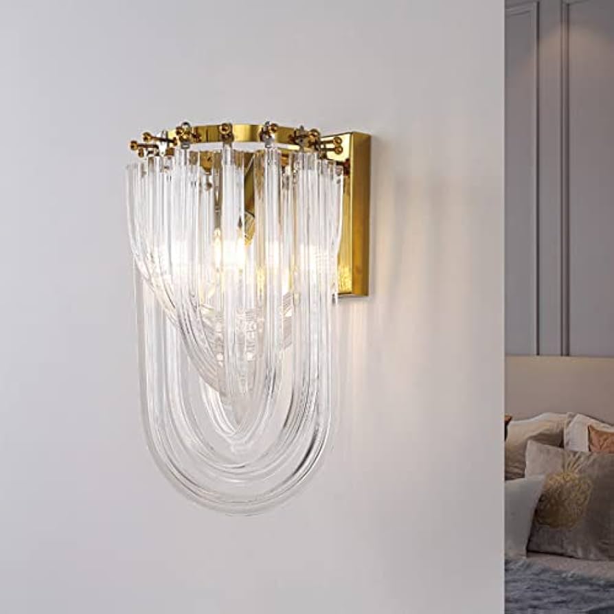 Series 33316 Modern Crystal Gold Chandelier