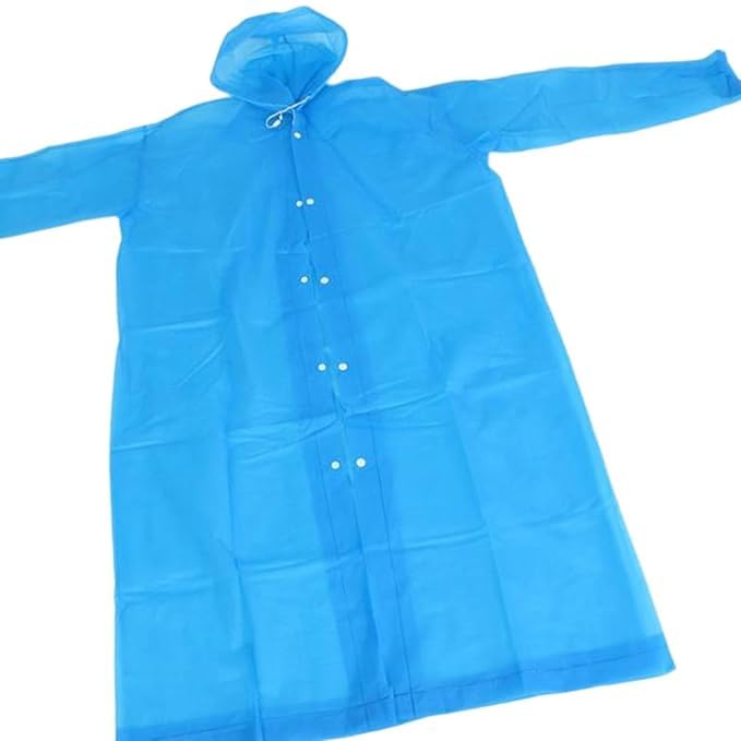 Heavy Reusable Raincoat Rain Cape Comfortable Rainwear Waterproof Reusable Rain Jacket