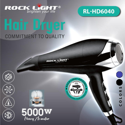 Salon Series Hair Dryer Rock Light RL-HD6040