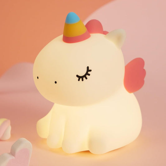 Unicorn Silicone Lamps With Touch Sensor and C Type Charging Port