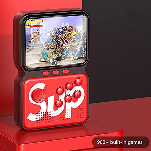 16 +8 Bit Arcade Classic Retro Game Console Sup Handheld Game Box 900 Classic Games Support Game Box Power M3 Game Boy TV Birthday Presents for Kids and Adult Random Color