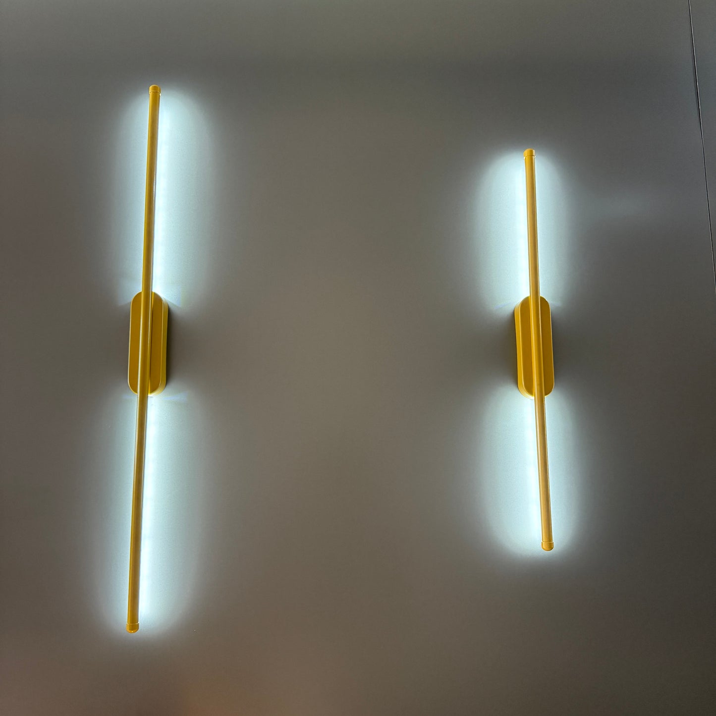 Modern LED Wall Light Linear | Wall Sconce Lighting Long | Wall Mount Lamp | Minimalist Metal Wall Lighting Fixture for Bedroom Hallway Stairwell Living Room Wall Wash Lights LZ079 GOLD