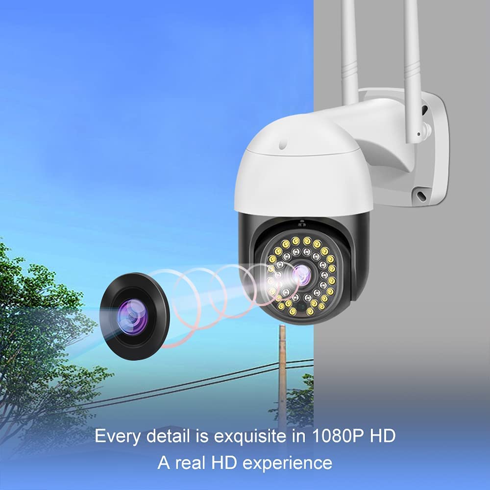 3MP Nightowl WiFi Home Security Camera Designed for High Performance Night Vision Outdoor Weatherproof Usage