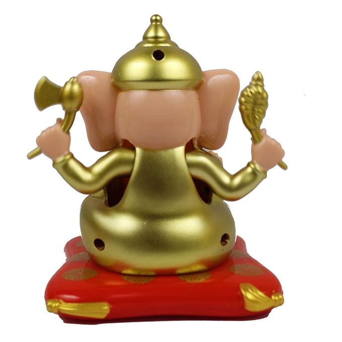 Solar Ganesha Statue for Car, Home and Office |Solar Lord Ganesh ji Moving Hands