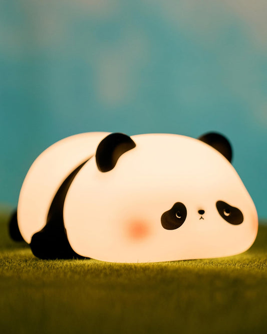 Cool Panda led Night Lights for Kids, Cool Animal Lamps, LED Lights for Room, Baby Night Lights for Nursery, Timer Auto Shutoff,Touch lamp,Battery Operated Night Lights, Panda Gifts