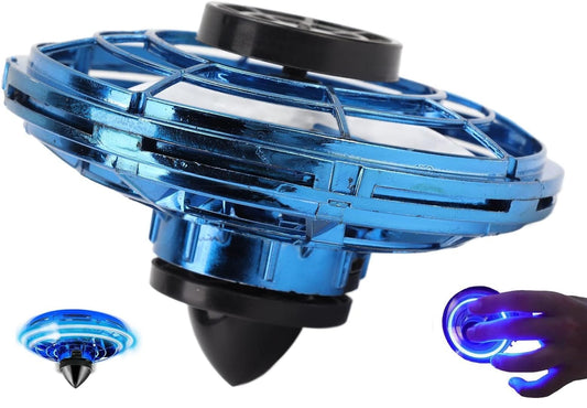 UFO Fingertip Upgrade Flight Gyro Flying Spinner Decompression Toy for Adult and Kids [(Multicolor)]
