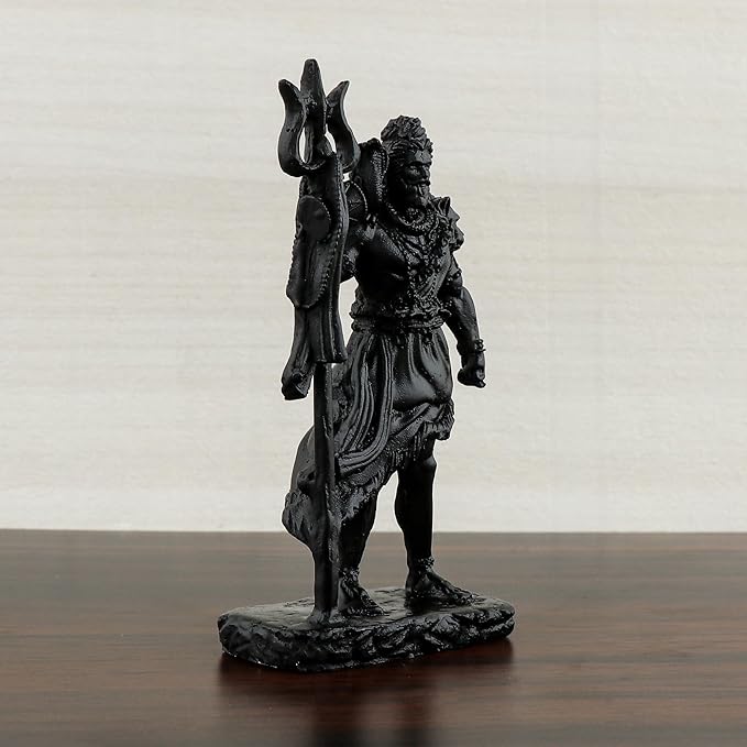 Polyresin Shiv Ji Murti for Pooja Room Figurines Idol Mahadev Sculpture