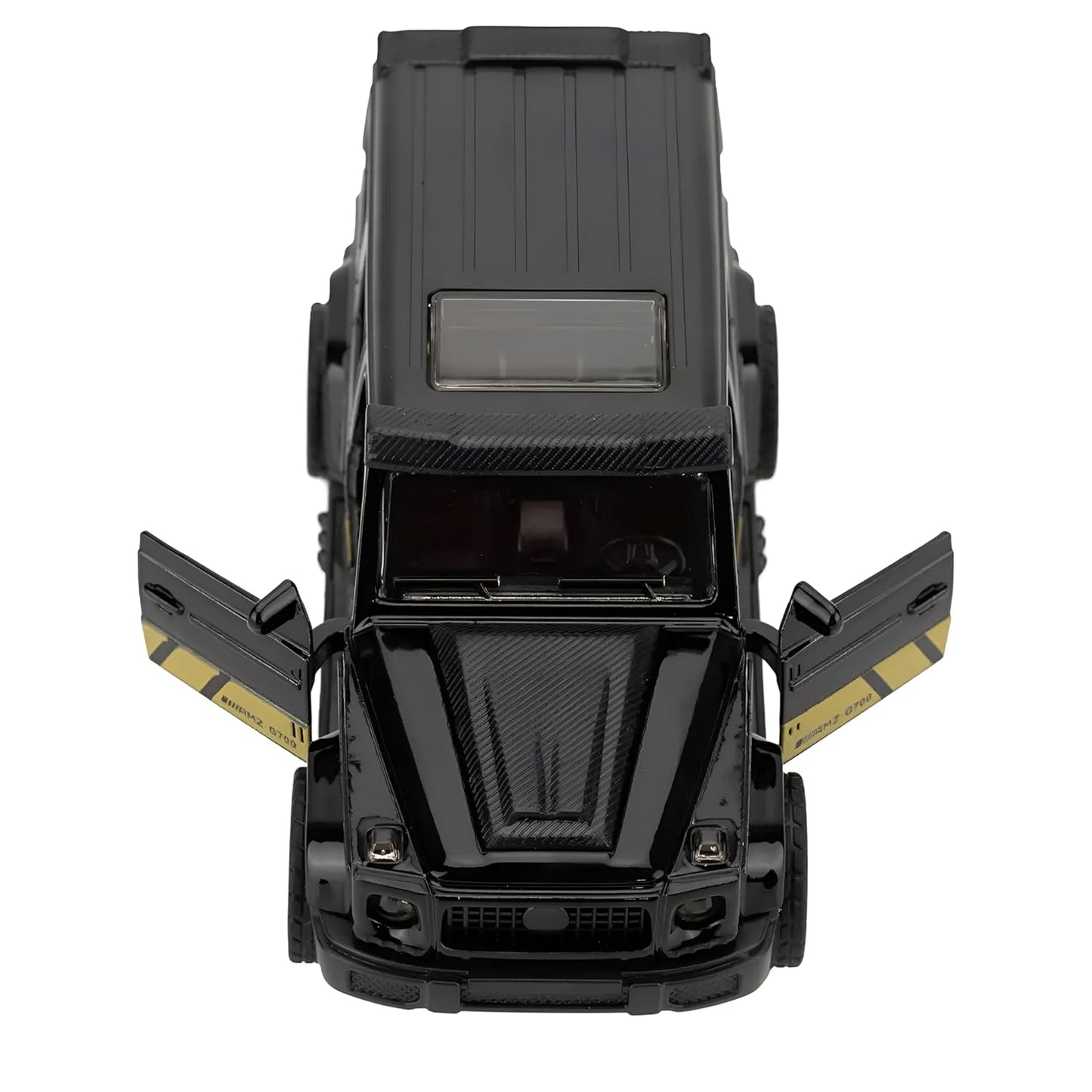 1:36 Diecast Metal G Wagon Model Car - 1:36 Scale, Black, Openable Doors for Collectors and Kids Random Colours