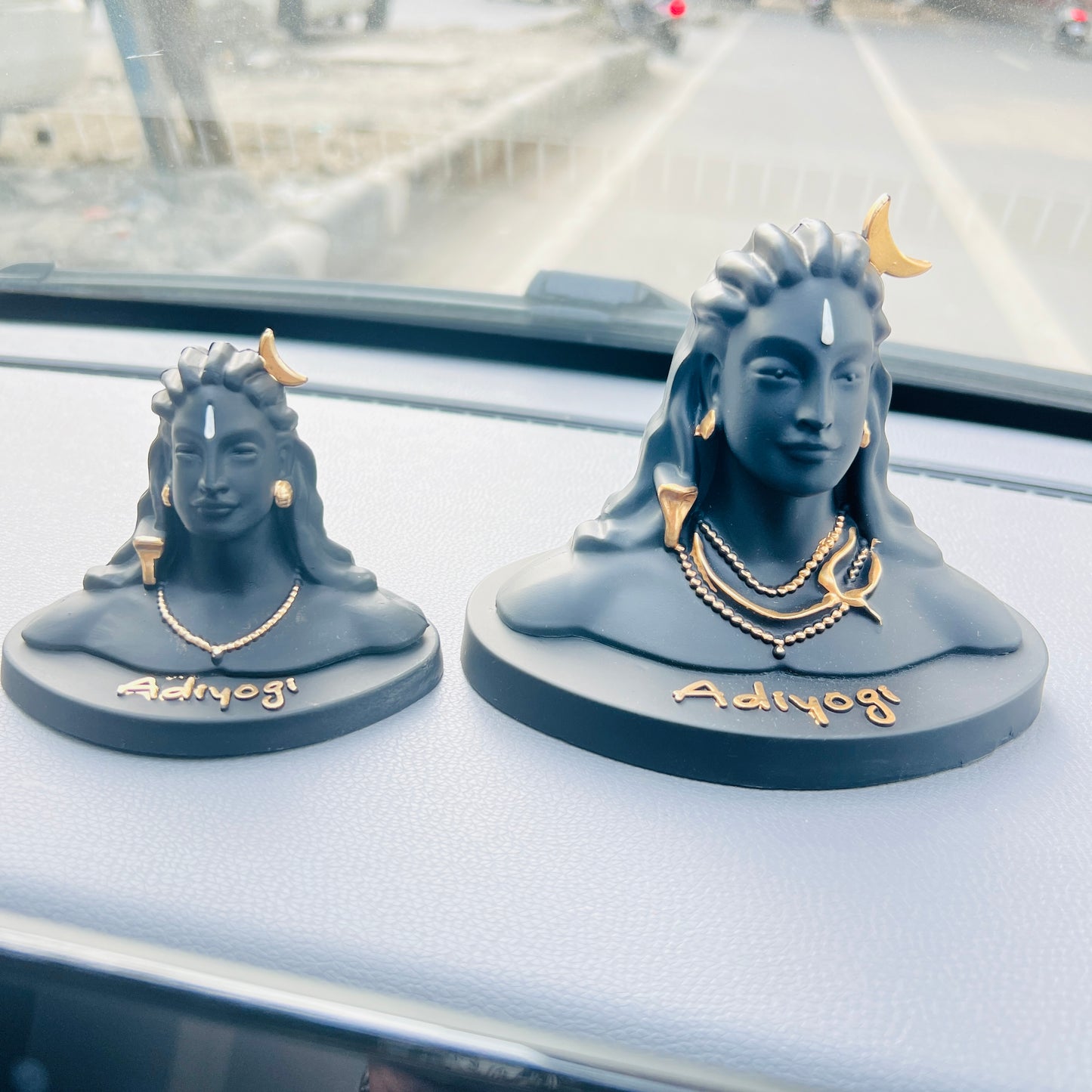 Adiyogi Shiva Statue for Car Dash Board