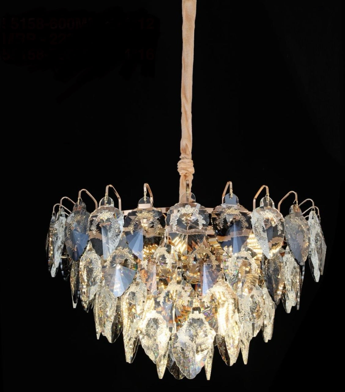 Series 55158 Chandelier 600mm 12 Bulbs