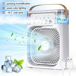Mist Fan Humidifier USB Powered 3 Speed Options with Timer
