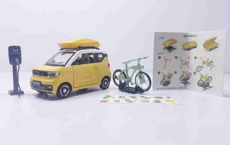 1:24 Mini EV Car Die Cast Model Simulation Diecast Metal Alloy Model car Sound Light Pull Back Collection Kids Toy Gifts A550