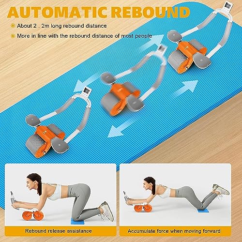  Zenzation Athletics 2-In-1 Ab Wheel Roller Massager Exerciser,  Ab Workout Fitness Equipment for Home, Gym : Everything Else