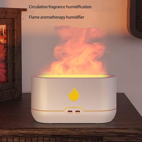 Flame Aroma Diffuser Air Humidifier Ultrasonic Flame Humidifier Cool Mist Maker Fogger kr