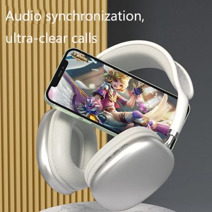 P9 Wireless Headset with Bluetooth 5.1 | Over Ear Stereo Headphones with Noise Cancelling Mic | Ergonomic Design with Adjustable Fit | Long Range Battery & Fast Charging | Wired Option Available 21