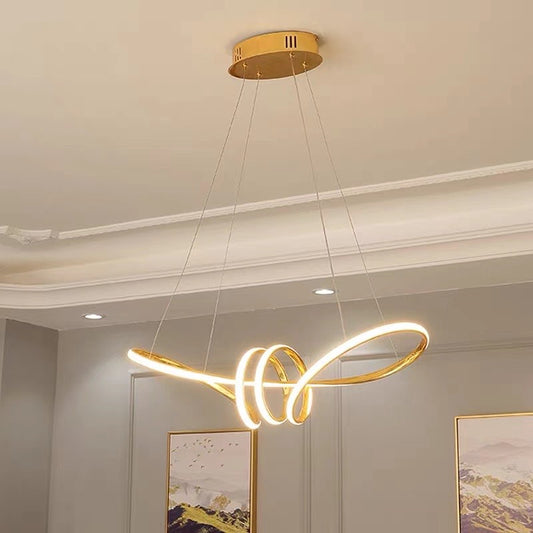 Hanging Light Silicone Profile 3 in 1 Colour Temperature Modern Chandelier Style (Product Code : MS2435) 1 Year Warranty