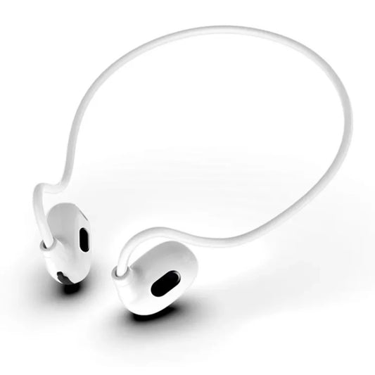 Pro Air TWS Wireless Headset V5.3 + EDR Open Ear Headphone Hearing Protection Bluetooth Headset (White, True Wireless) Headset Earphones BT TWS