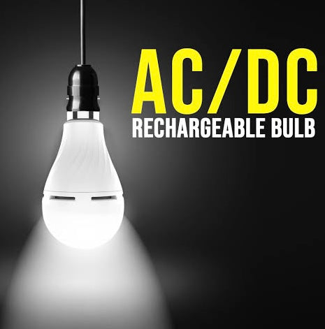 12W Inverter Bulb AC/DC 3 Hours Backup Inbuilt Battery 2000 mah