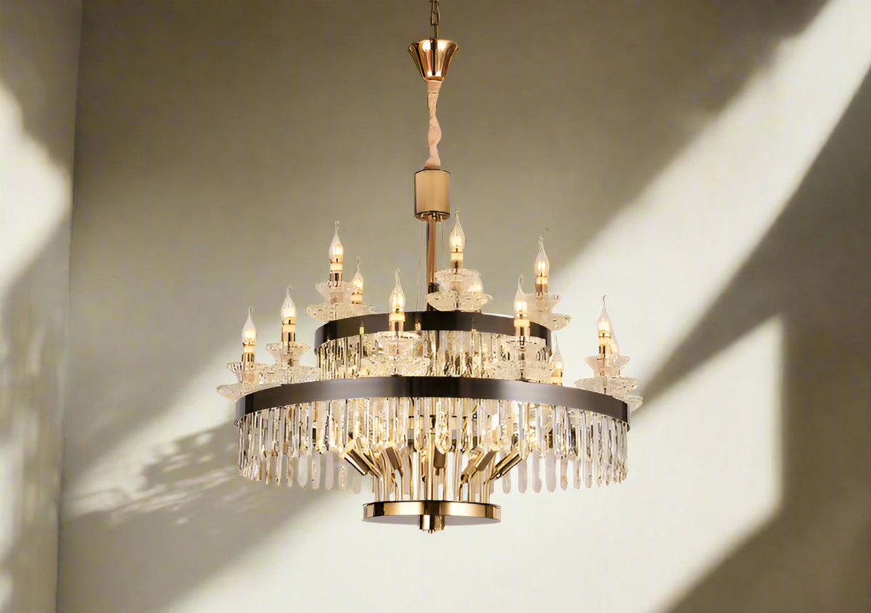 Series P806-10+5 Chandelier