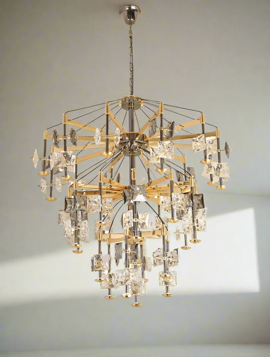 Series P862-12+12+6+1 Chandelier