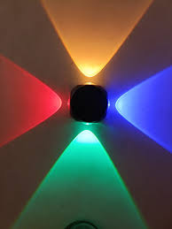 4 Way Outdoor Wall Light (RGB) With 1 Year Warranty