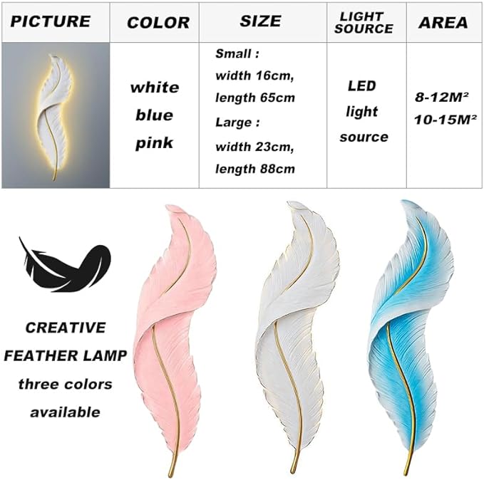 Feather Light Warm White 60 CMs
